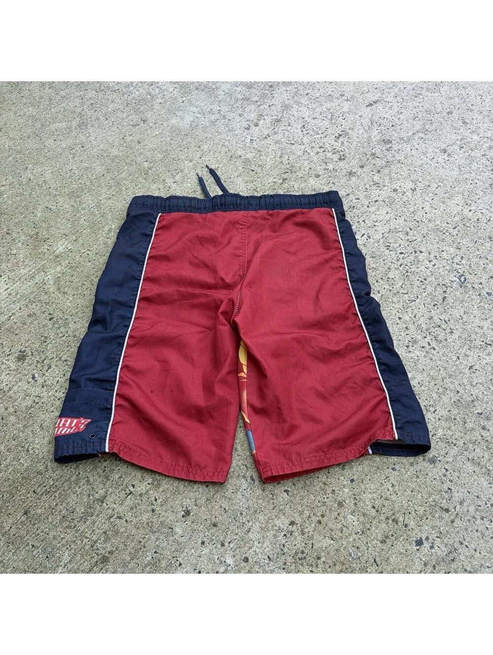 Shonen Jump's YU-GI-OH! GX Size 12/14 Swim Trunks Vtg 1996 Surf Skate Anime